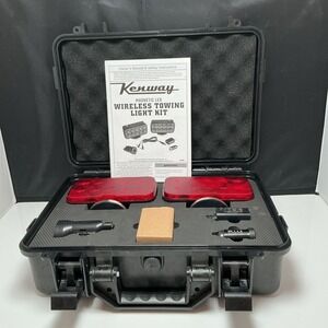 Kenway 58469 Portable Wireless Magnetic LED Towing Light Kit Power Tested